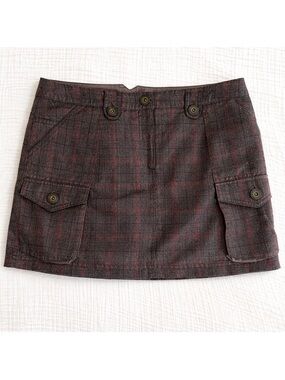 Cino Plaid Y2K Vintage Mini Skirt
Size 12